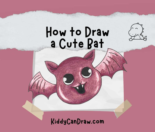 How to Draw a Cute Bat
