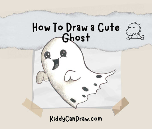 How To Draw a Cute Ghost