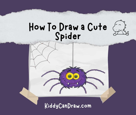 How To Draw a Cute Spider
