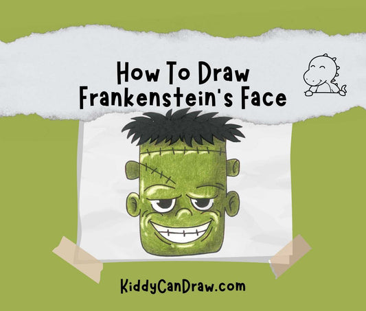 How To Draw Frankenstein's Face