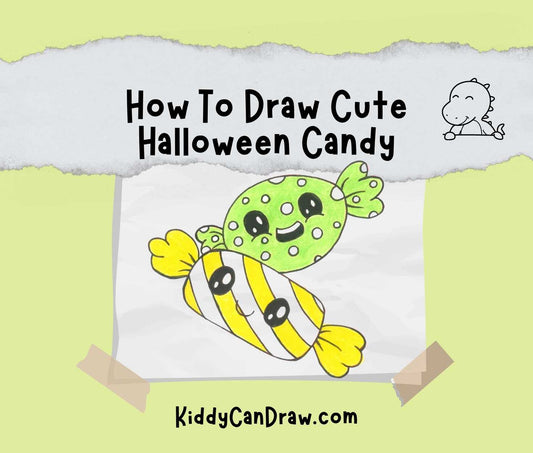 How To Draw Cute Halloween Candy 