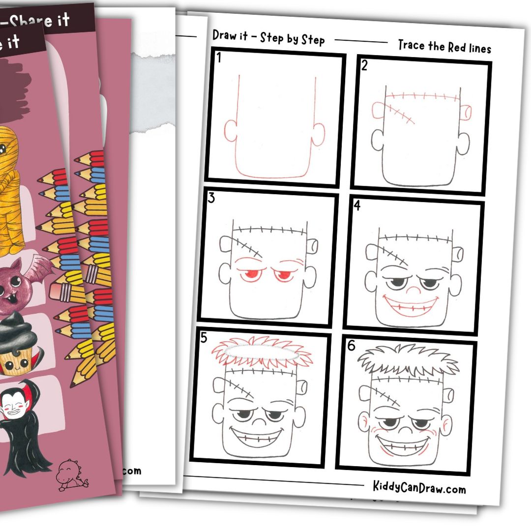 How to Draw Halloween Stuff for Kids eBook