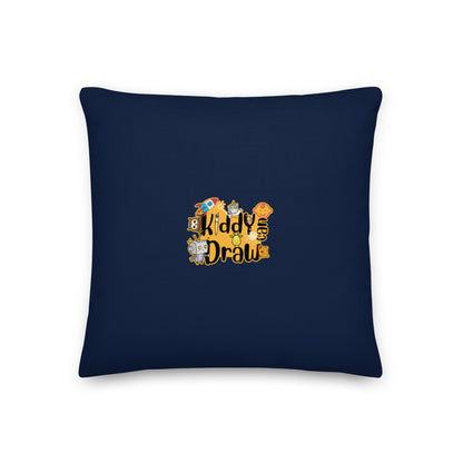 Kitty Witch | Premium Pillow | Navy