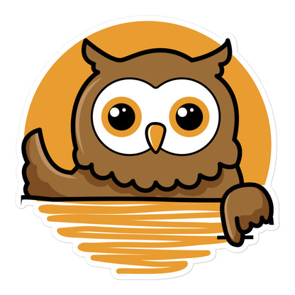 Owl | Bubble-free Sticker