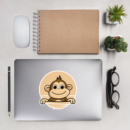 Monkey | Bubble-free Sticker