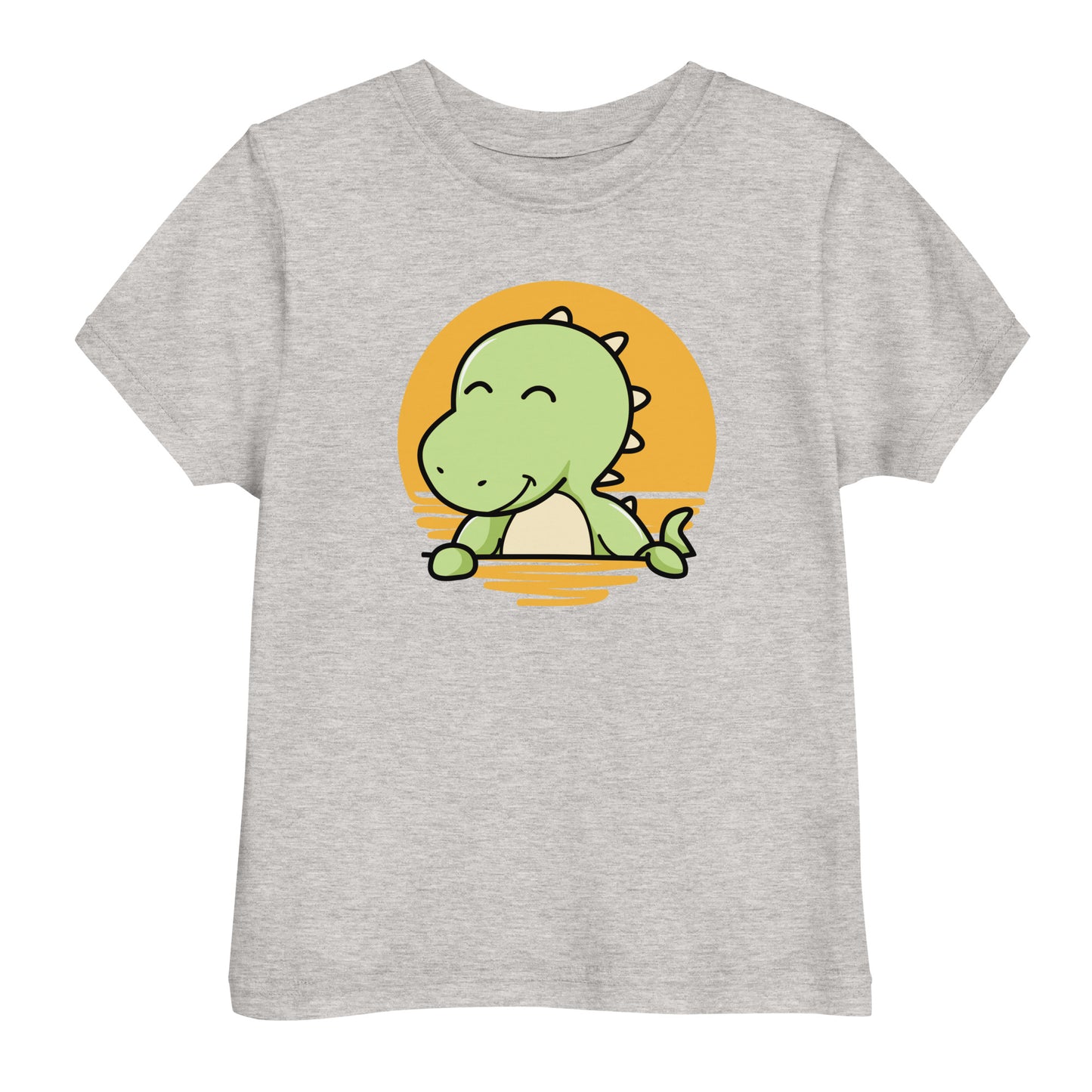 Kiddy Dinosaur | Toddler T-Shirt | 2Y-5Y | Grey