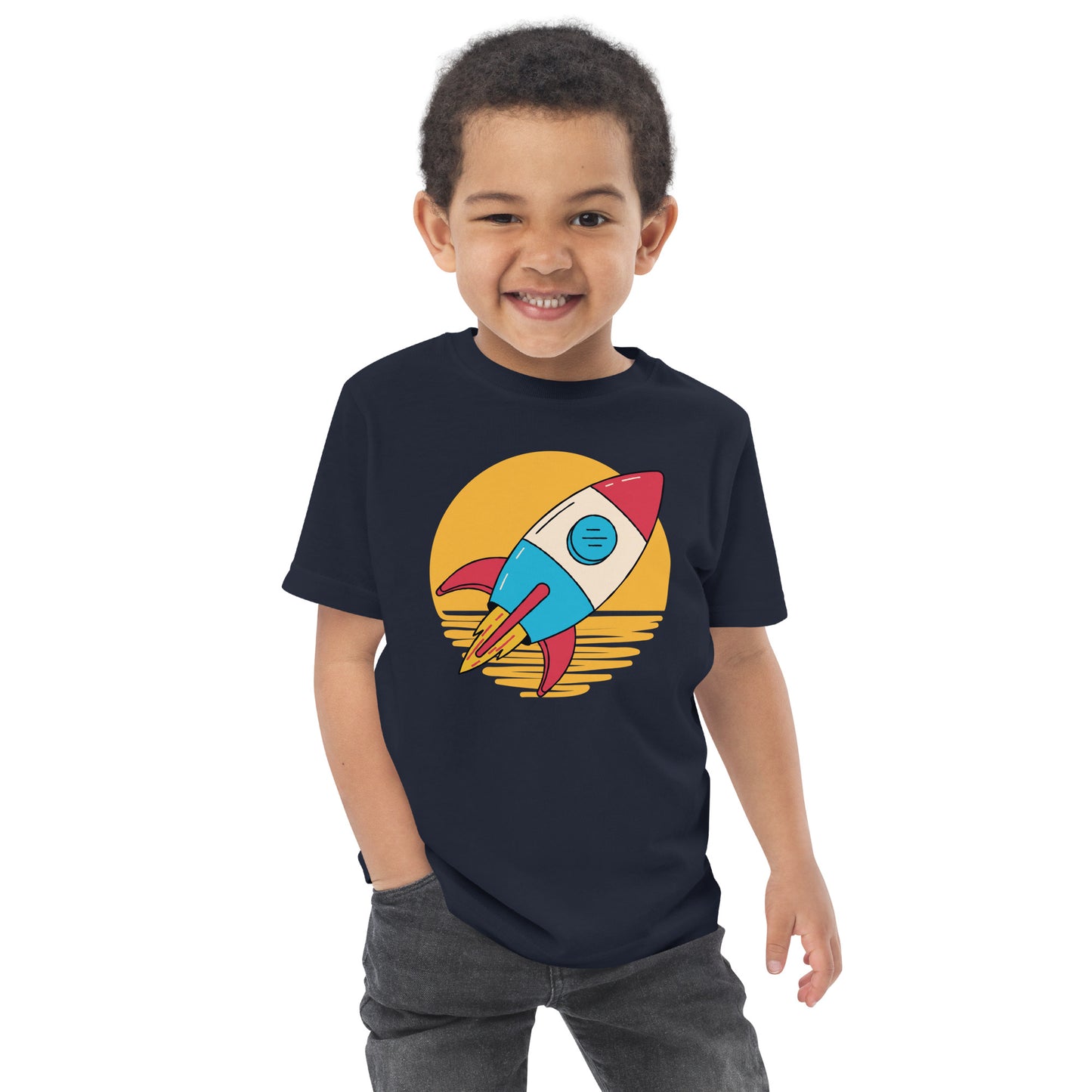 Rocket | Toddler T-Shirt | Navy