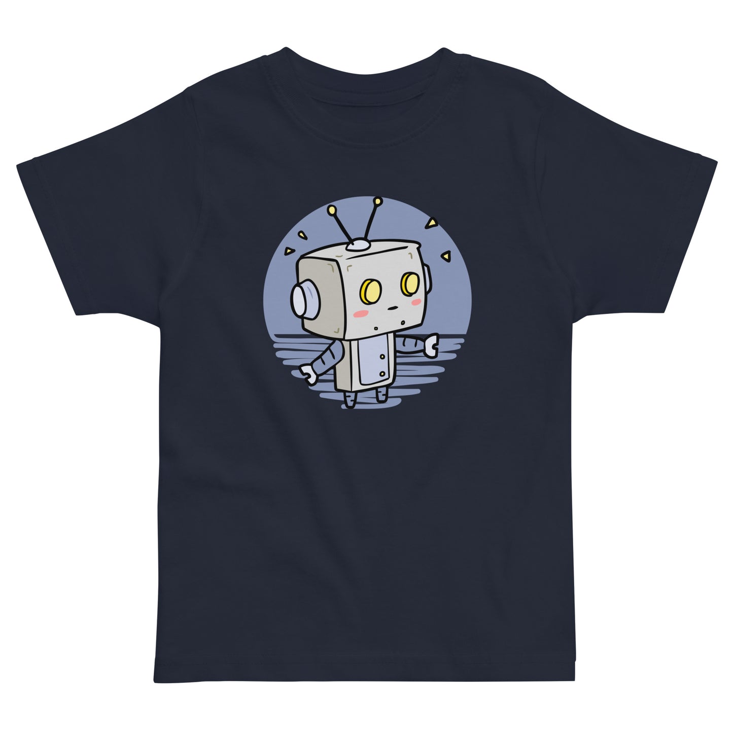 Robot | Toddler T-Shirt | 2Y-5Y | Navy
