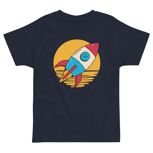 Rocket | Toddler T-Shirt | Navy