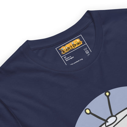 Robot | Adult Unisex T-Shirt | Navy
