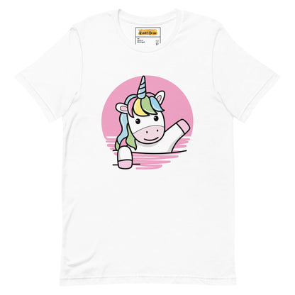 Unicorn | Adult Unisex T-Shirt | White