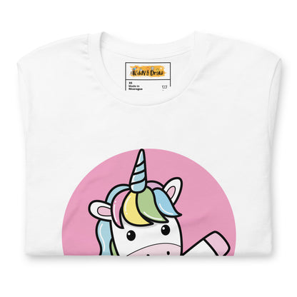 Unicorn | Adult Unisex T-Shirt | White