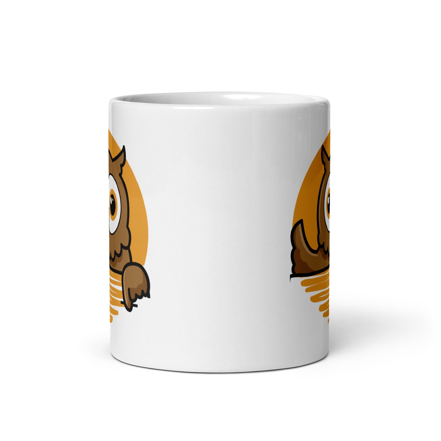 Owl | White Glossy Mug