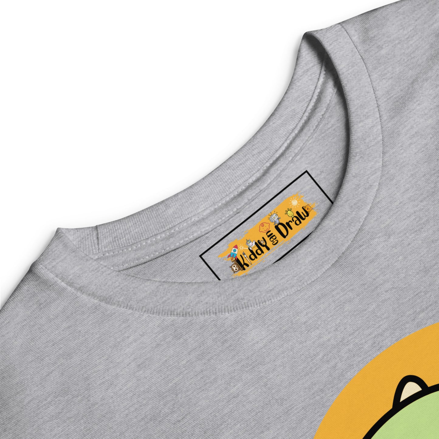 Kiddy Dinosaur | Kids and Youth Long Sleeve Shirt | Grey