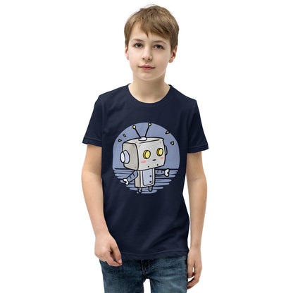 Robot | Kids and Youth T-Shirt | 5Y-12Y | Navy